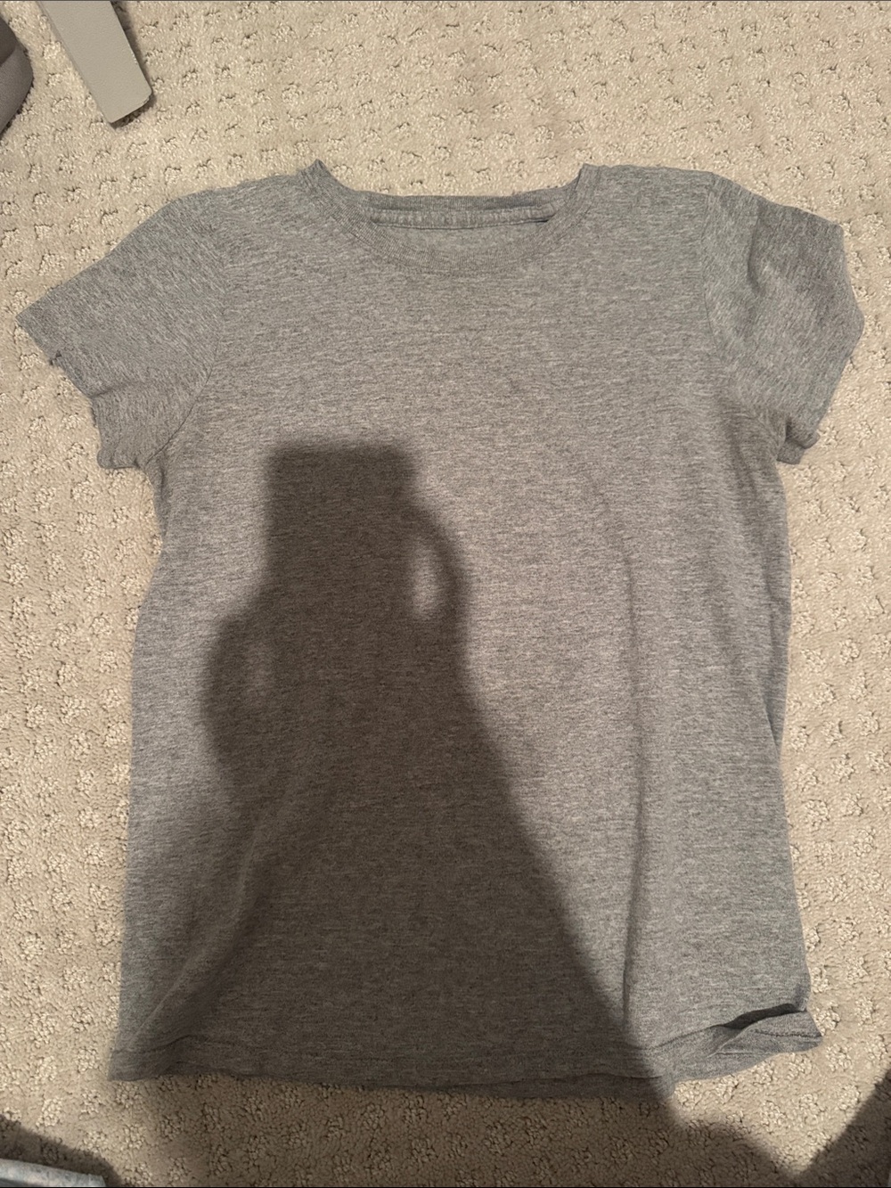 Basic Short Sleeve Crewneck Tee - Heather Gray

Hanes Baby Tee